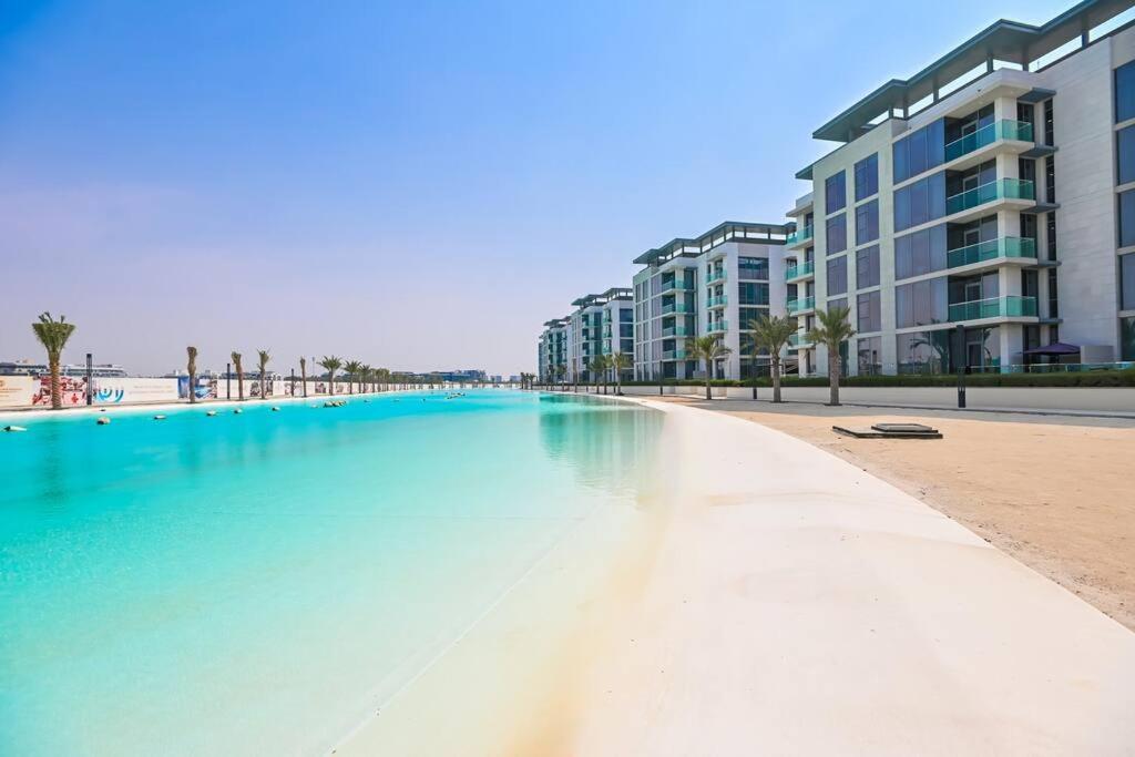 Ferienwohnung Luxe Shortlet - 1Br Oasis By Crystal Lagoon In District One Meydan Dubai Exterior foto